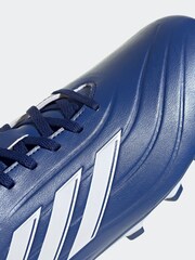 adidas Blue/White Sport Performance Adult Copa Pure II.4 Flexible Ground Boots - Image 7 of 8