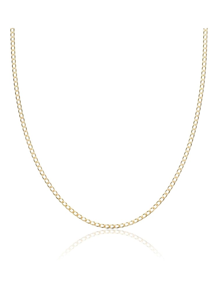 Beaverbrooks 9ct Gold Curb Chain - Image 2 of 3 Beaverbrooks 9ct Gold Curb Chain - Image 2 of 3