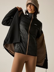 Negro - Regatta Wentwood 3 en 1 Abrigo impermeable - Imagen 4 de 16