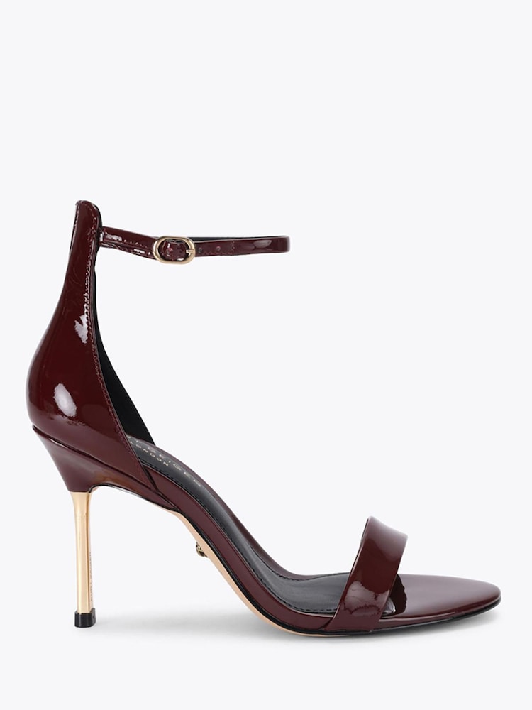 Kurt Geiger London Red Bank Drench Heeled Sandals - Image 1 of 5