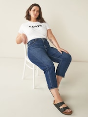 Levi's® Blue Curve 501® Crop Straight Jeans - Image 2 of 7
