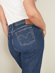Levi's® Blue Curve 501® Crop Straight Jeans - Image 4 of 7