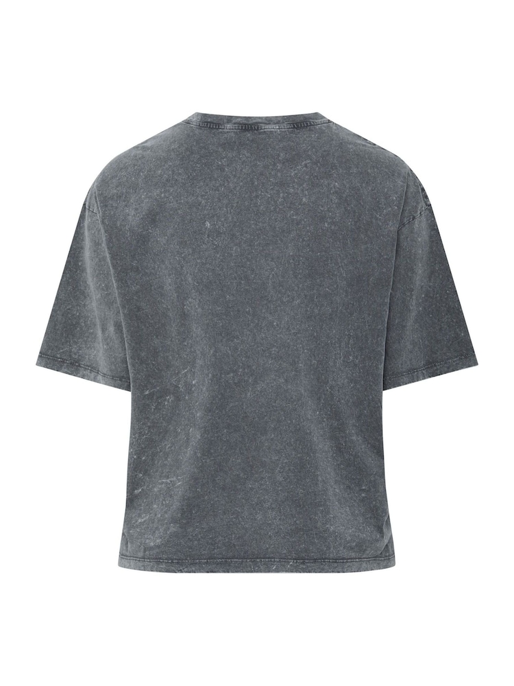 Yours Curve Grey Limited Acid Wash Seam Detail Co-Ord Top - Image 6 of 6 Yours Curve Grey Limited Acid Wash Seam Detail Co-Ord Top - Image 6 of 6