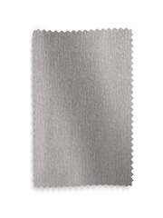 Grey Light Heavyweight Chenille Eyelet Super Thermal Curtains - Image 8 of 8