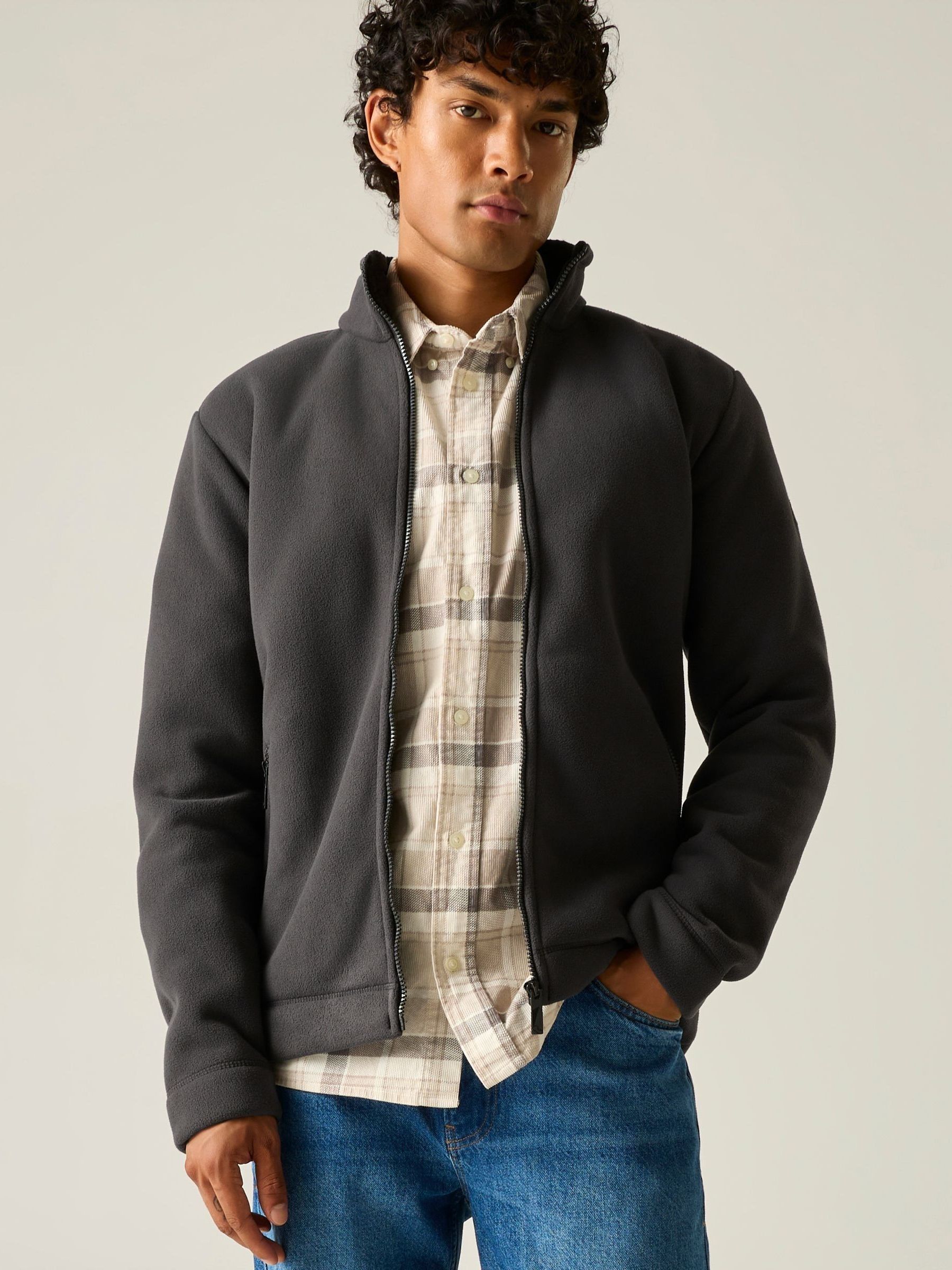 Regatta Men's Black Garrian Ii Full Zip Fleece in Size 2XL, Sports Direct - Image 5