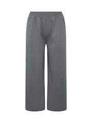 Gris - Pantalones de chándal a juego con pernera ancha Limited de Yours Curve - Imagen 5 de 6