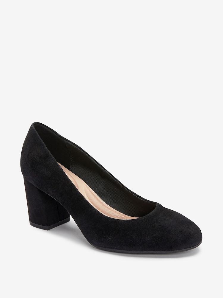 Black Forever Comfort® with Motionflex Block Court Shoes - Image 2 of 5