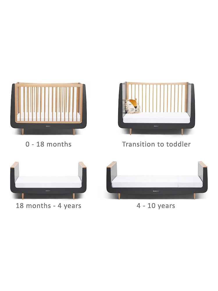 Snuz Grey Cot Bed - Image 9 of 9