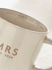 White Established MRS In 2024 Wedding Mug - Image 4 of 5