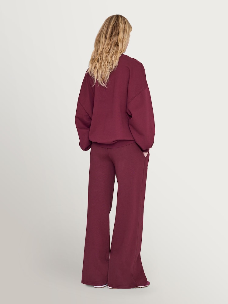ANINE BING Red Miles Sweatshirt Collegiate - Image 2 of 4