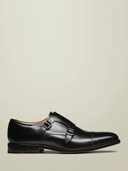 Charles Tyrwhitt Leather Double Buckle Monk Shoes - Εικόνα 1 από 4