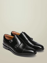 Charles Tyrwhitt Leather Double Buckle Monk Shoes - Εικόνα 2 από 4