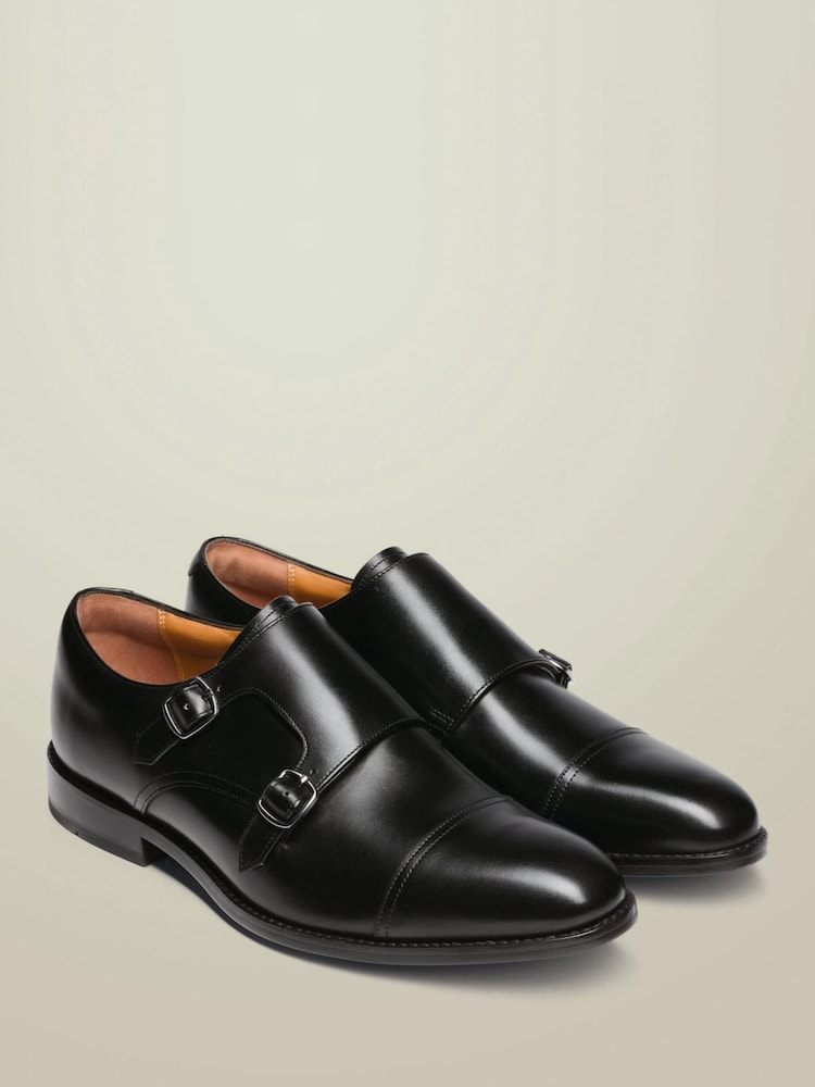 Charles Tyrwhitt Leather Double Buckle Monk Shoes - Εικόνα 2 από 4