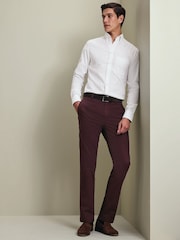 Κόκκινο - Slim Fit - Κάρολος Tyrwhitt Απόλυτη μη Σιδερένια Chinos - Εικόνα 1 από 6