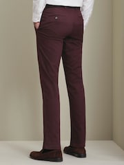 Κόκκινο - Slim Fit - Κάρολος Tyrwhitt Απόλυτη μη Σιδερένια Chinos - Εικόνα 3 από 6