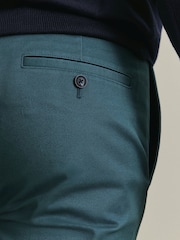 Γαλαζοπράσινο - Slim Fit - Κάρολος Tyrwhitt Απόλυτη μη Σιδερένια Chinos - Εικόνα 5 από 7