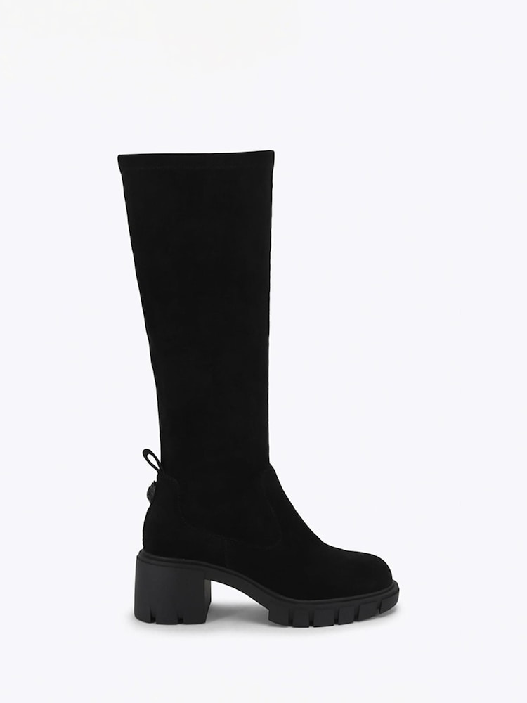 Kurt Geiger London Step Knee Suede Boots - Εικόνα 1 του 4 Kurt Geiger London Step Knee Suede Boots - Εικόνα 1 του 4