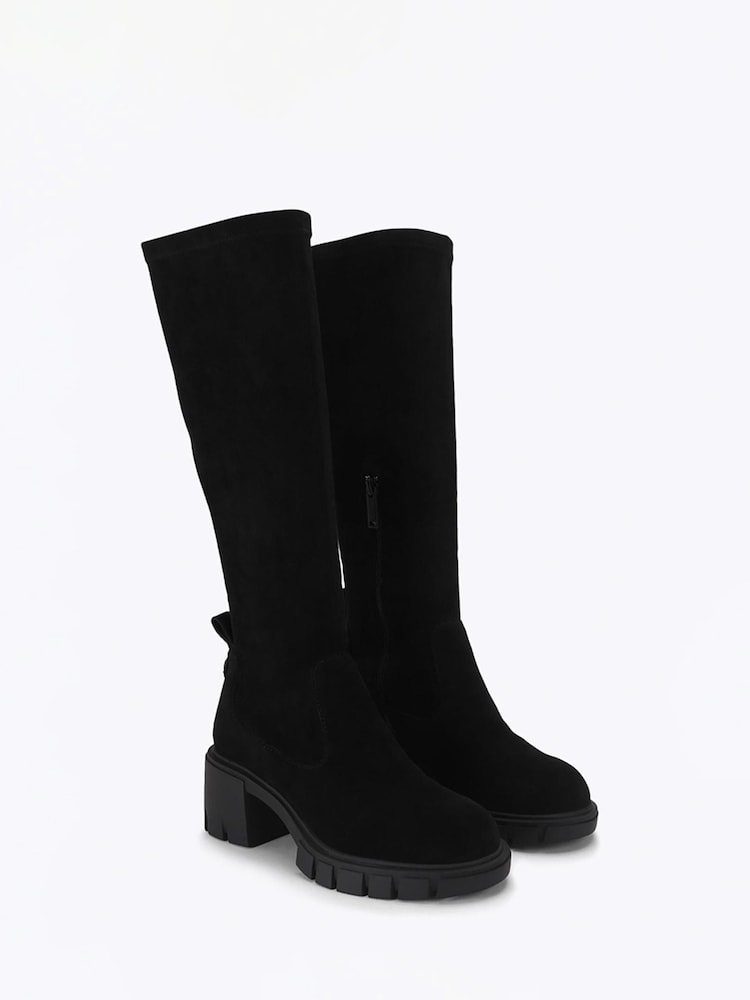 Kurt Geiger London Step Knee Suede Boots - Εικόνα 2 του 4 Kurt Geiger London Step Knee Suede Boots - Εικόνα 2 του 4