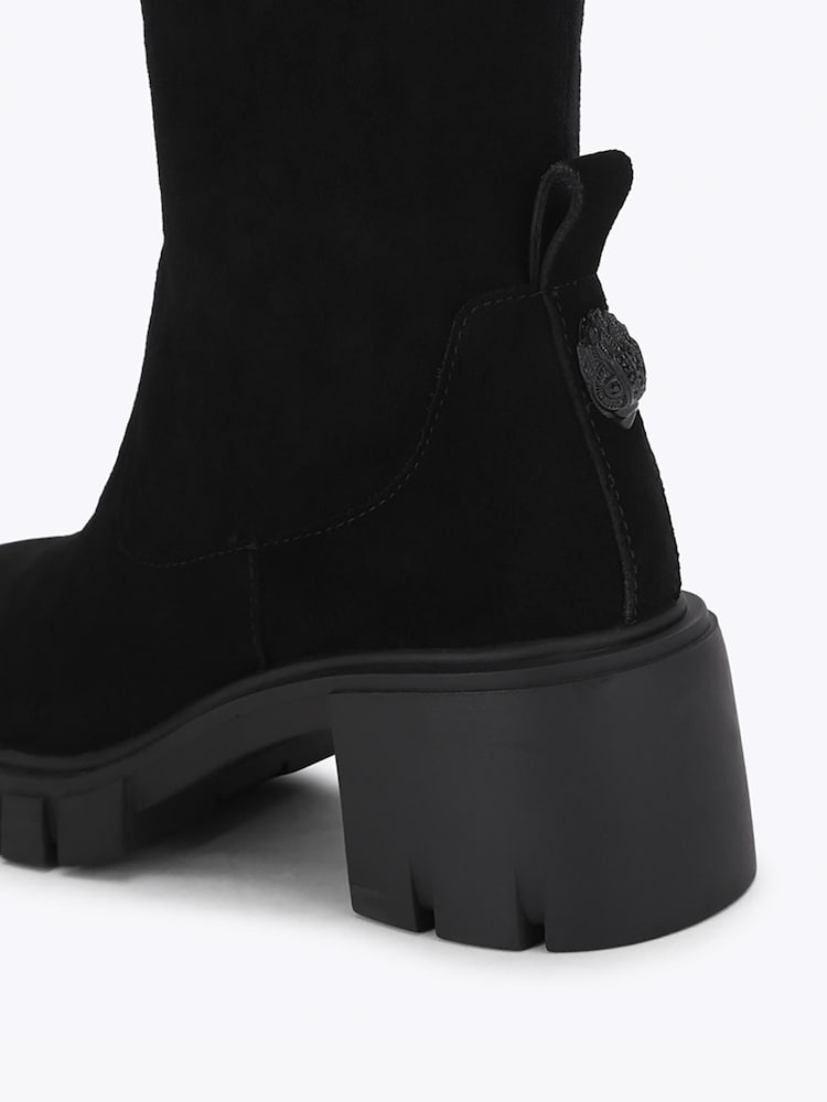 Kurt Geiger London Step Knee Suede Boots - Εικόνα 4 του 4 Kurt Geiger London Step Knee Suede Boots - Εικόνα 4 του 4