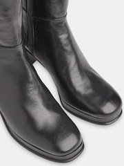 Whistles Clara Platform Heeled Black Boots - Image 3 of 4