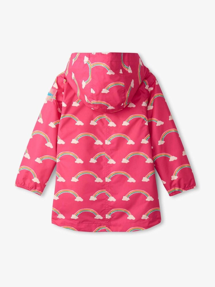 Hatley Playful Print Hooded Field Rain Jacket - Image 2 of 5