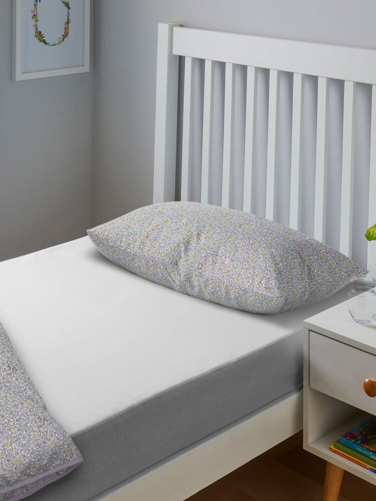 Night Lark Grey Junior 2 in 1 Waterproof Mattress Protector - Image 2 of 4