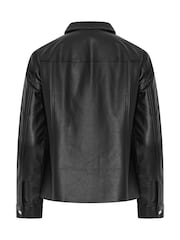 Long Tall Sally Kunstleder-Jacke mit Reißverschluss - Bild 7 von 7