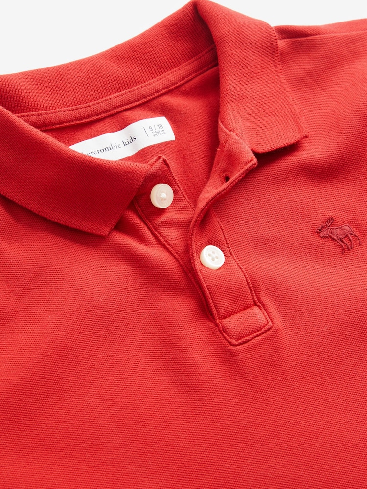 Abercrombie & Fitch Pique Polo Shirt - Image 3 of 3 Abercrombie & Fitch Pique Polo Shirt - Image 3 of 3