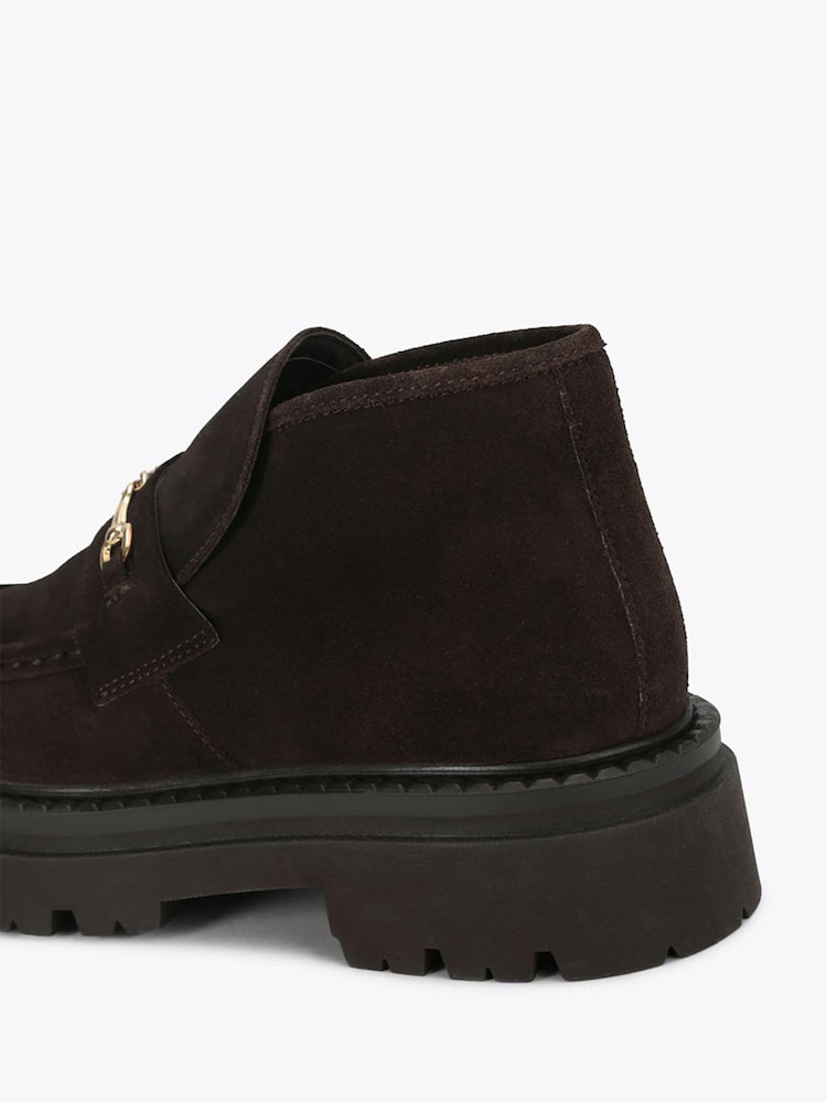 Steve Madden Brown Karima Suede Ankle Boots - Image 4 of 4 Steve Madden Brown Karima Suede Ankle Boots - Image 4 of 4