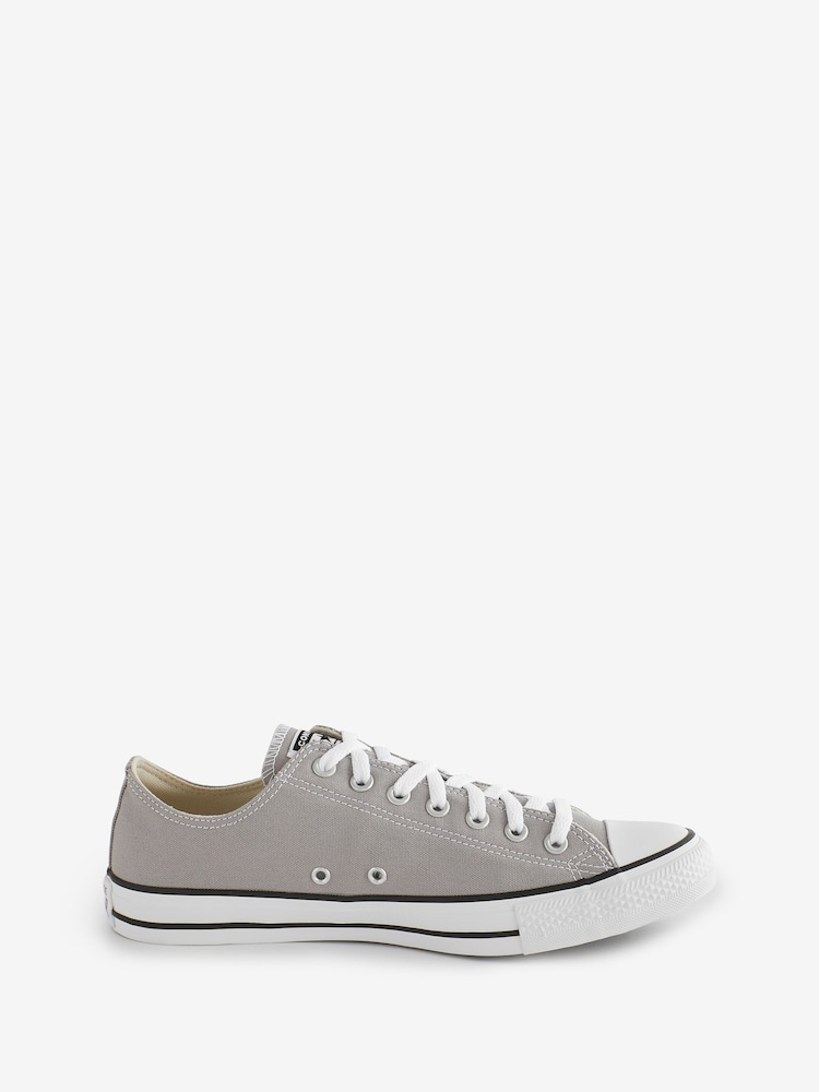 Converse Grey Chuck Taylor Ox Classic Low Trainers - Image 1 of 9