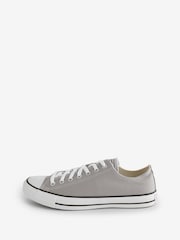 Converse Grey Chuck Taylor Ox Classic Low Trainers - Image 2 of 9