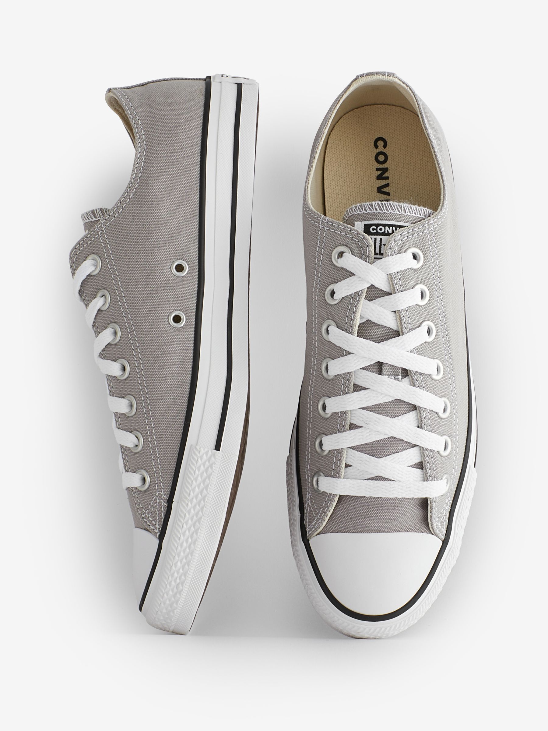 Acheter Gris Converse Baskets basses Chuck Taylor Ox classiques from Next Canada