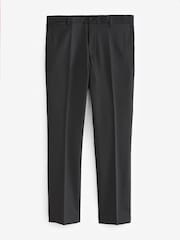 Schwarz - Schmale Passform - Elegante, strukturierte Hose - Bild 5 von 11