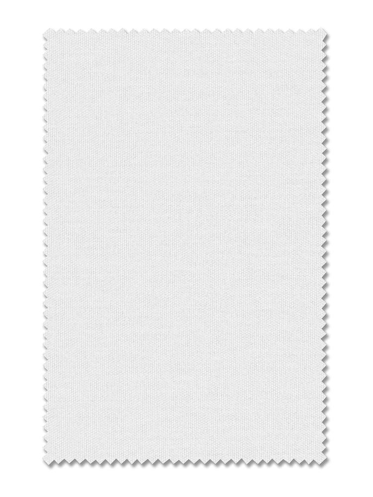 White 100% Cotton Made To Measure Curtains - Image 9 of 9