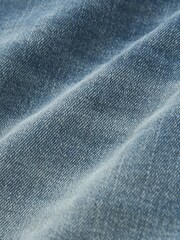 Blue Stretch Denim Shorts - Image 9 of 9
