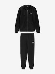 črna - Emporio Armani EA7 Core ID 100% bombažna trenirka - Slika 5 iz 7