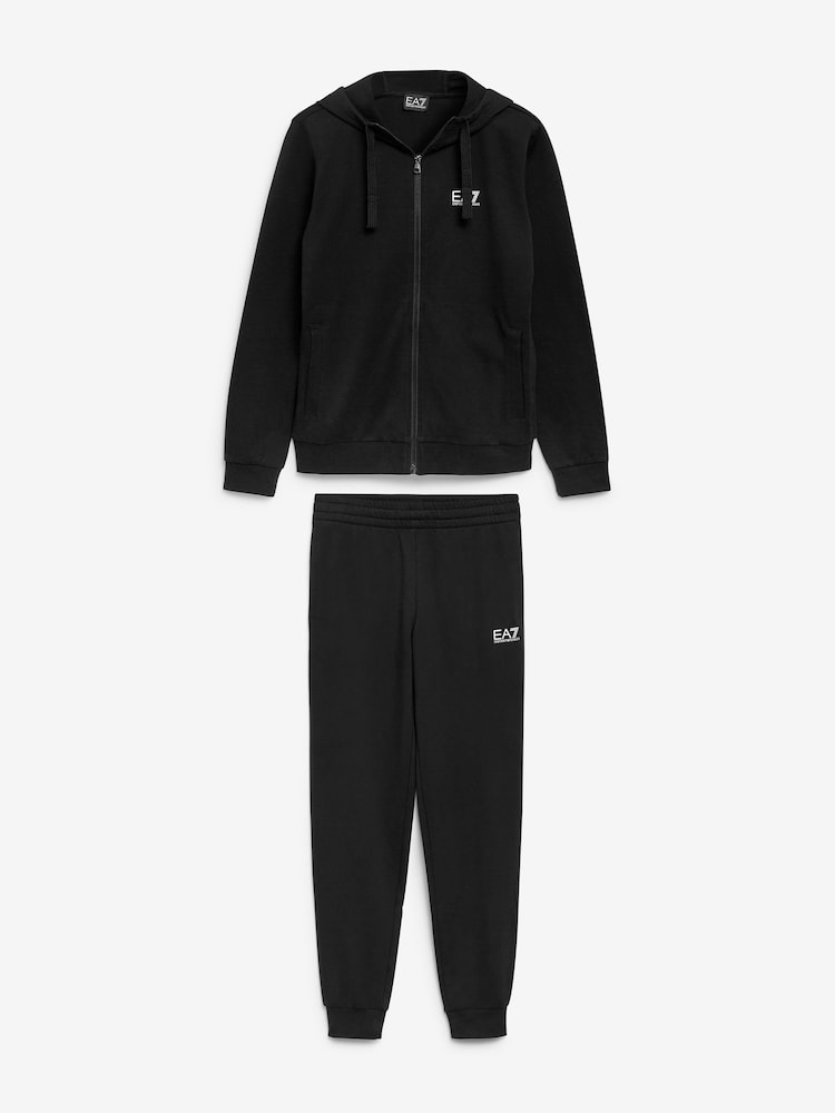 Emporio Armani EA7 Core ID 100% Cotton Tracksuit - Image 5 of 7