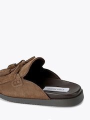 Steve Madden Brown Maurea Slip-On Suede Shoes - Image 4 of 4