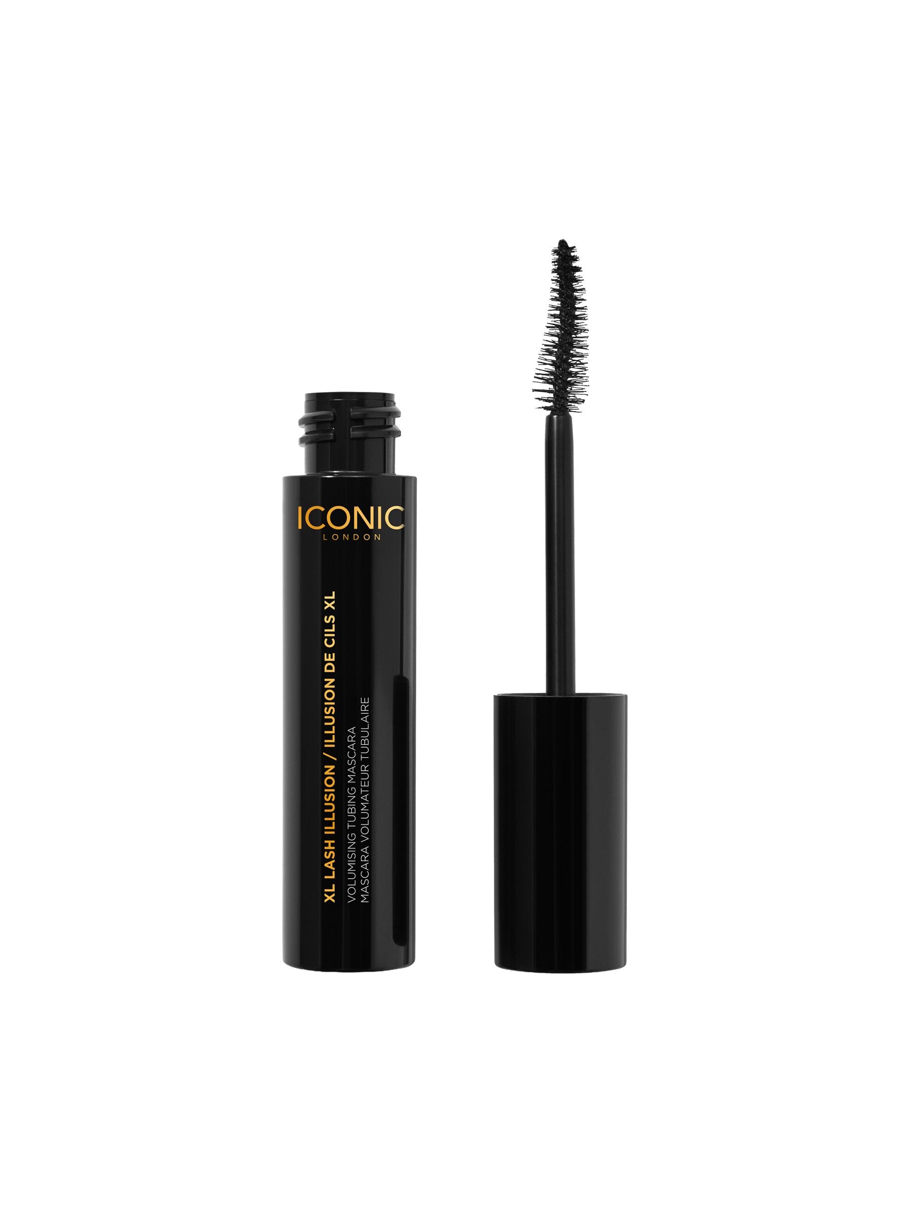 Iconic London Unisex Black Xl Lash Illusion Tubing Mascara - Image 1