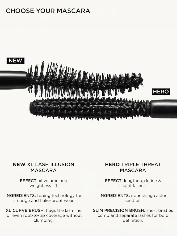 ICONIC London Black XL Lash Illusion Tubing Mascara - Image 10 of 10 ICONIC London Black XL Lash Illusion Tubing Mascara - Image 10 of 10