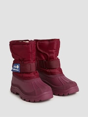 JoJo Maman Bébé Berry Girls' Alpine Snow Boots - Image 1 of 4