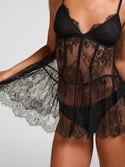 Hunkemoller Black Babydoll Cecilia - Image 2 of 5