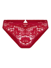 Hunkemöller Red Andrea Brazilian Knickers - Image 4 of 5