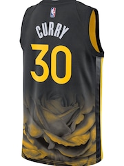 Nike Black Golden State Warriors City Edition Swingman Jersey 22 - Stephen Curry Unisex - Image 3 of 3
