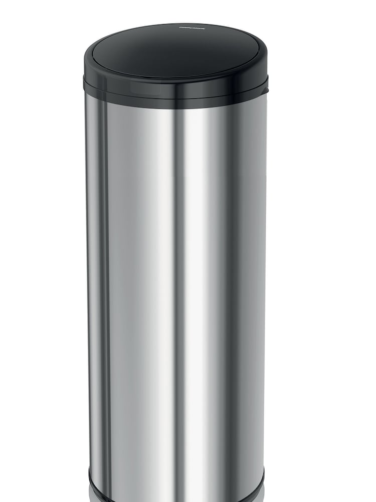 Morphy Richards Chrome 50L Round Sensor Bin - Image 1 of 6