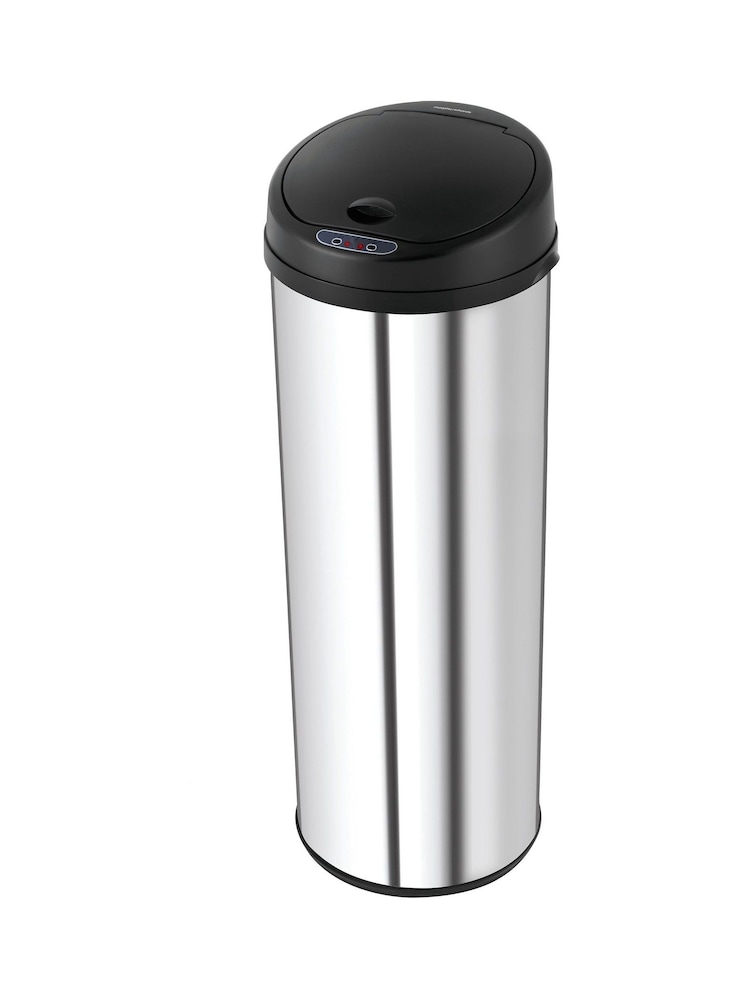 Morphy Richards Chrome 50L Round Sensor Bin - Image 2 of 6