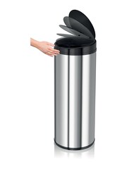 Morphy Richards Chrome 50L Round Sensor Bin - Image 3 of 6