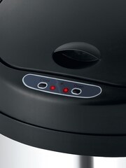 Morphy Richards Chrome 50L Round Sensor Bin - Image 5 of 6