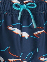 Hatley Tropical Sharks Swim Shorts - Image 3 of 6