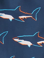 Hatley Tropical Sharks Swim Shorts - Image 4 of 6